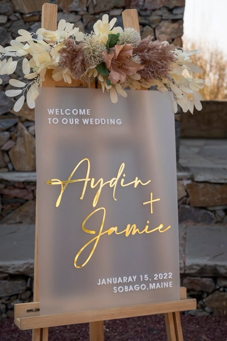 Blush Name Sign